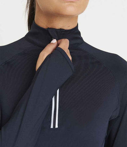 AWDis Ladies Cool Half Zip Sweat Top