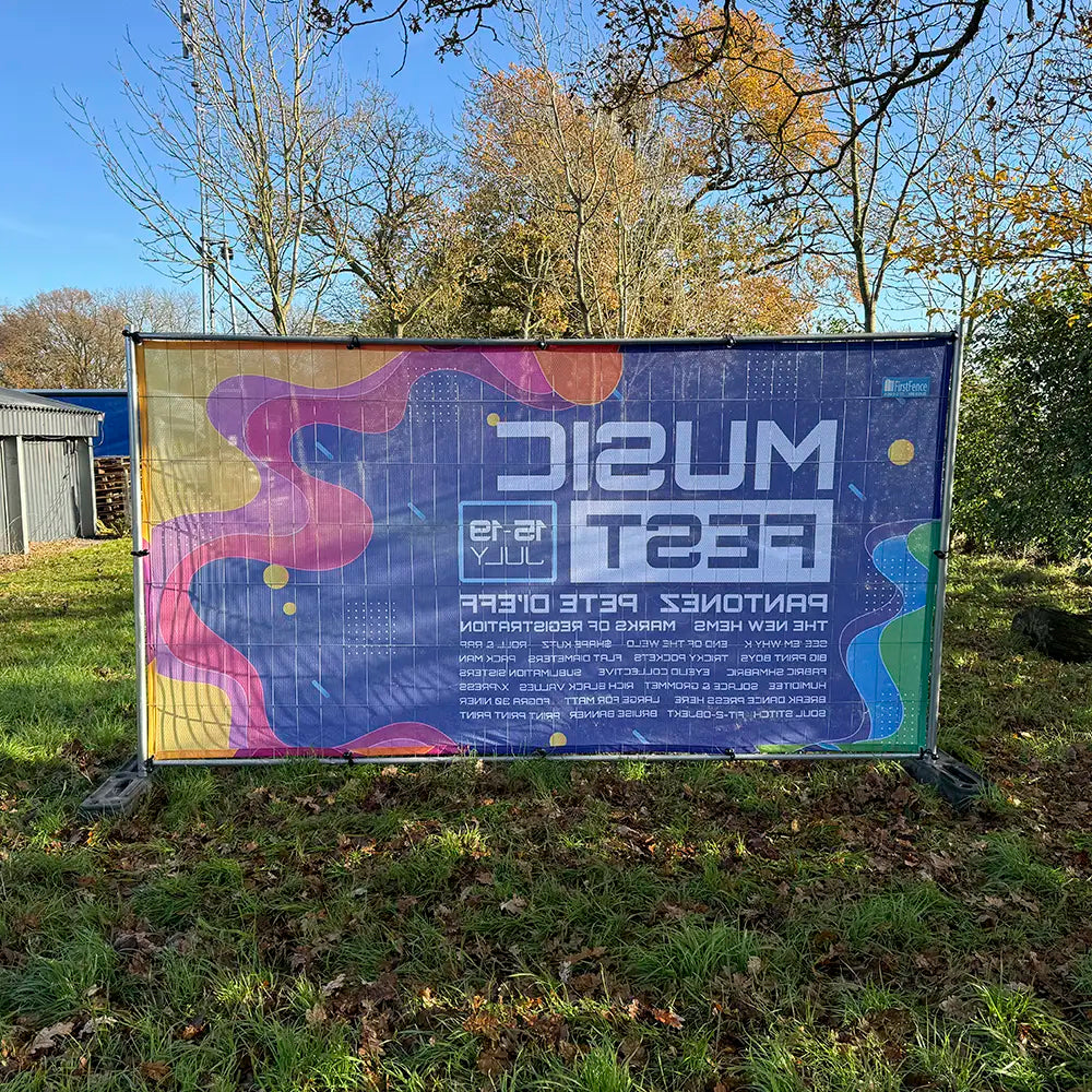 HERAS Fencing Banners