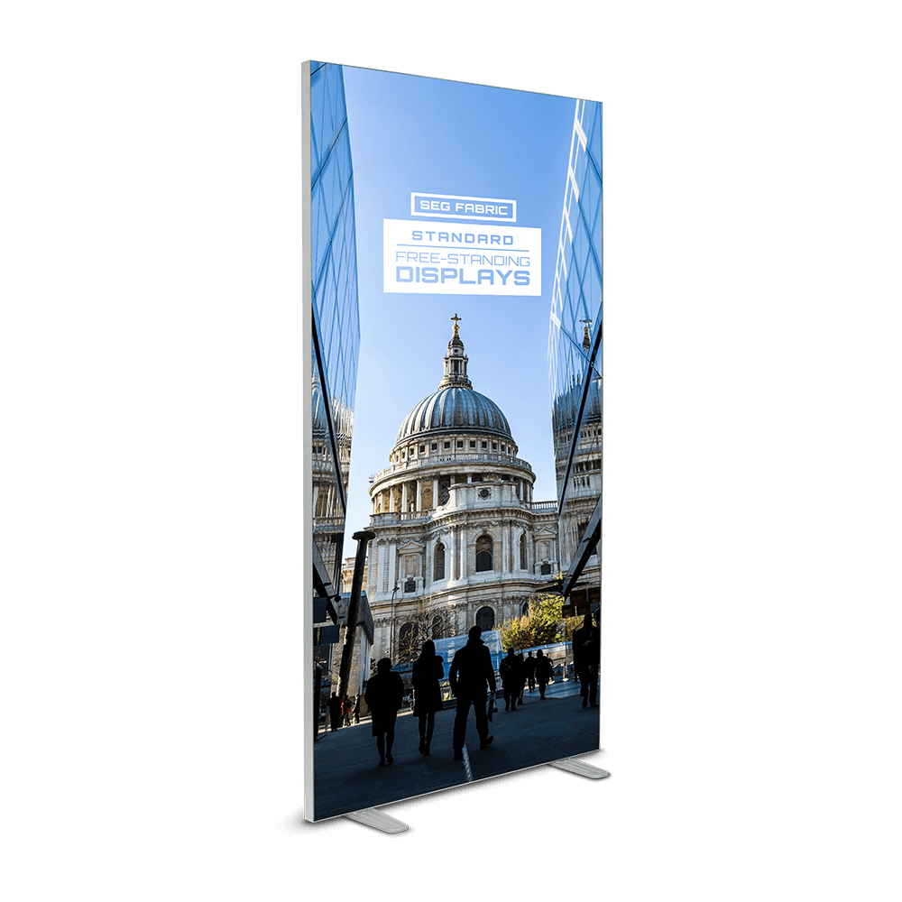 FREE-STANDING DISPLAY SEG FABRIC