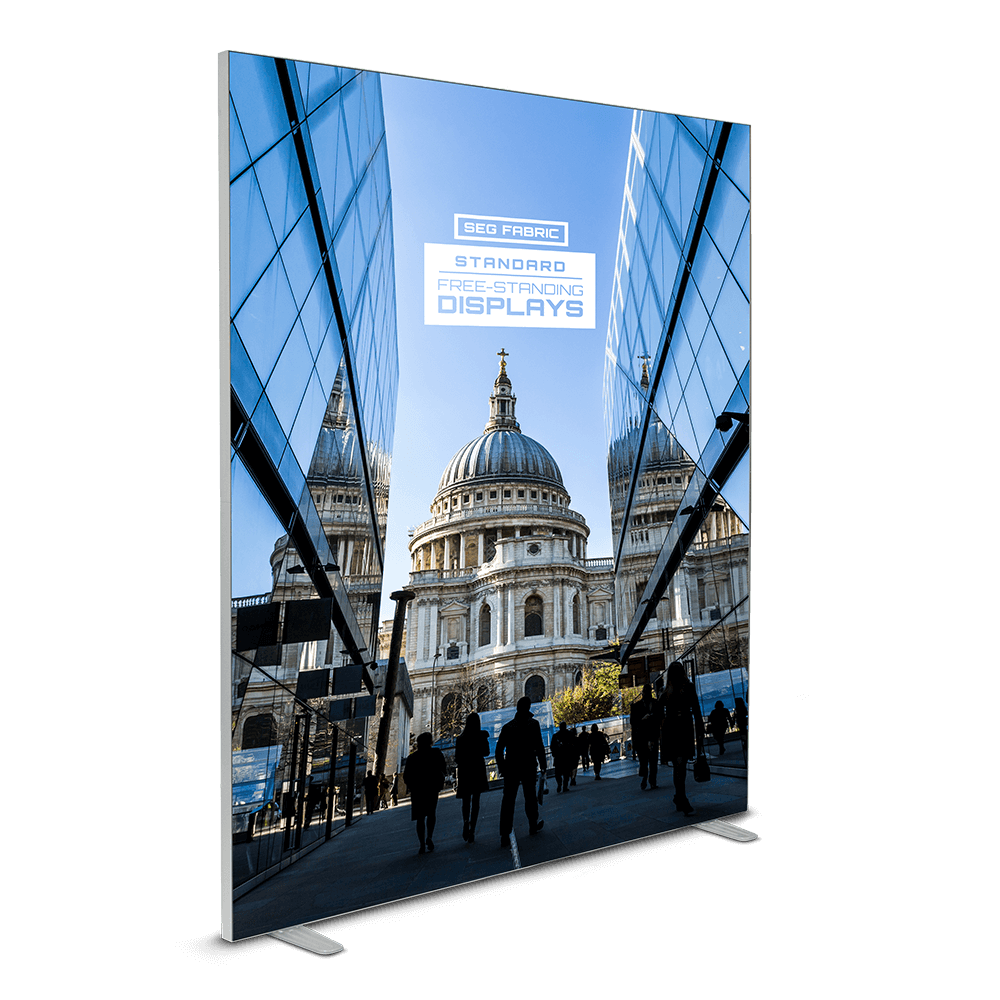FREE-STANDING DISPLAY SEG FABRIC