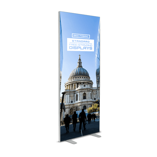 FREE-STANDING DISPLAY SEG FABRIC