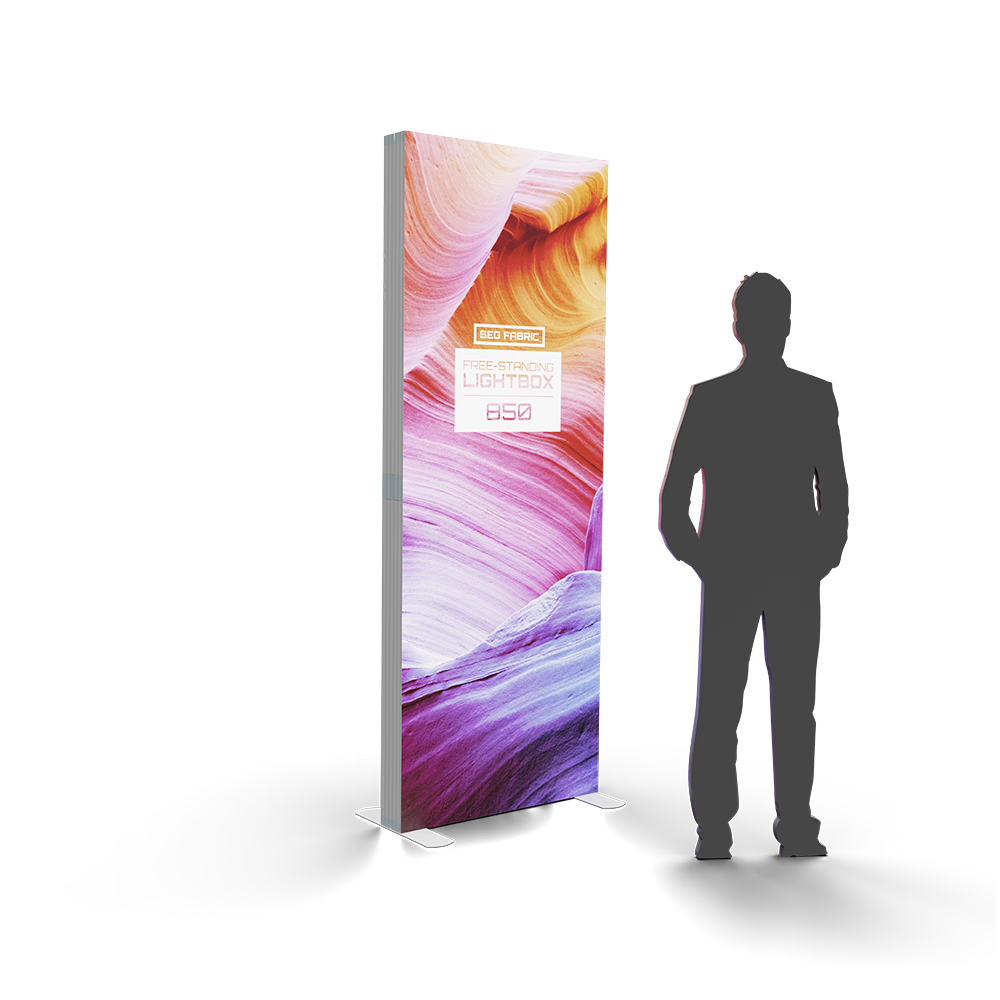 FREE-STANDING LIGHTBOXES SEG FABRIC