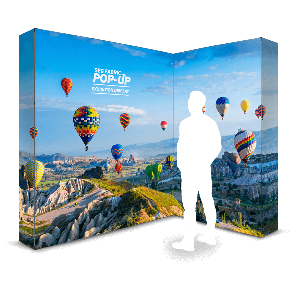 POP-UP DISPLAY SEG FABRIC
