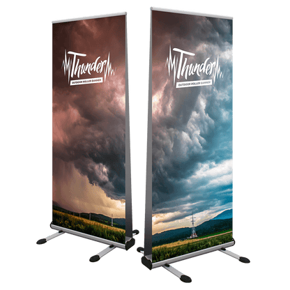 Thunder Outdoor Roller Banner