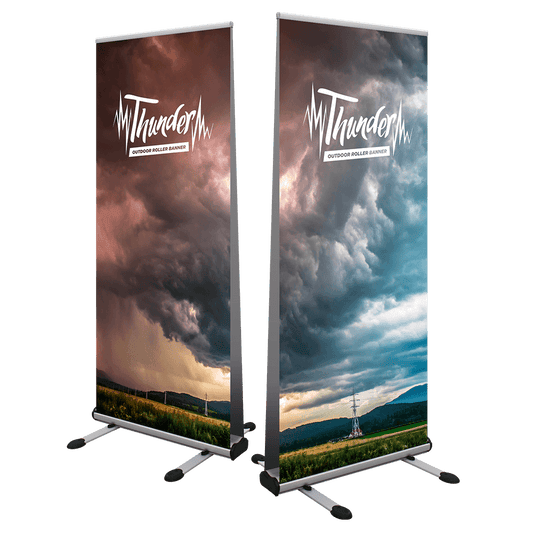 Thunder Outdoor Roller Banner
